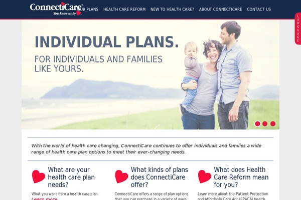chooseconnecticare.com site used Chooseconnecticare