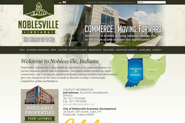 choosenoblesville.com site used Choosenoblesville_ba