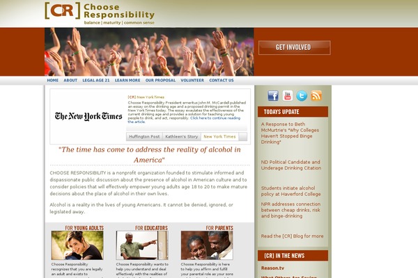 chooseresponsibility.org site used Choose
