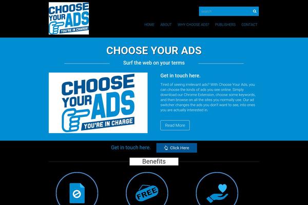 chooseyourads.com site used Chooseyourads