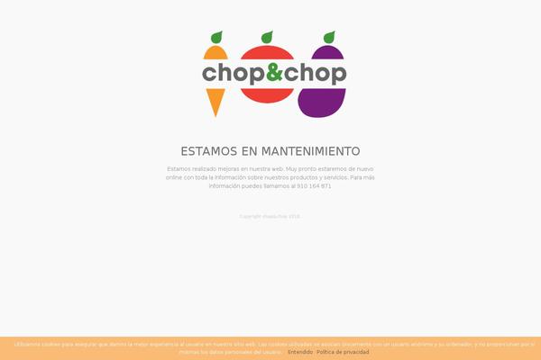 chopandchop.es site used Layers