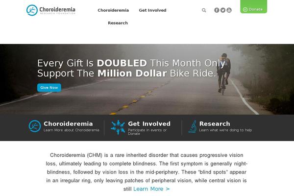 choroideremia.org site used Choroideremiaresearchfoundation