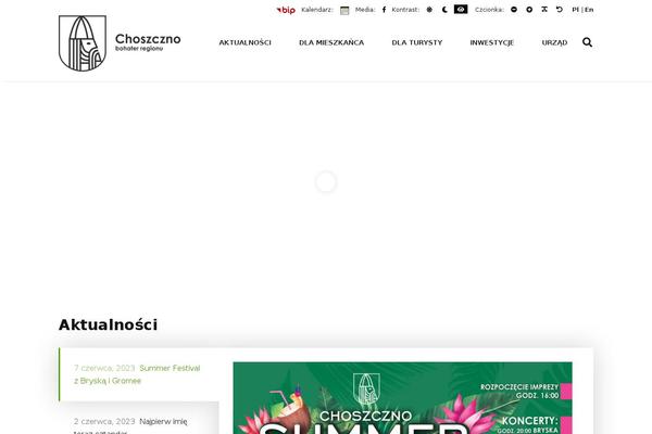 choszczno.pl site used Pe-business