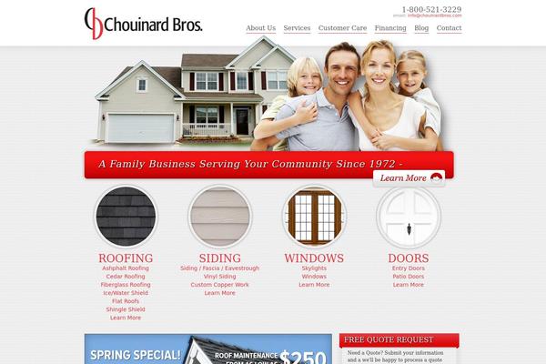 chouinardbros.com site used Chouinard
