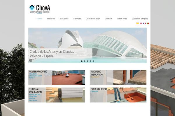 chova.com site used Theme-nsc
