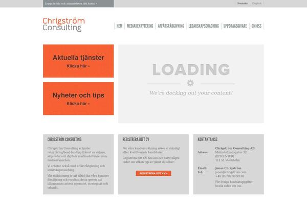 chrigstrom.com site used Chrigstrom