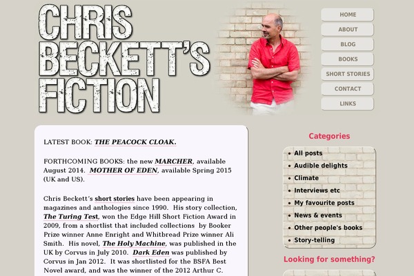 chris-beckett.com site used Chris-beckett-theme