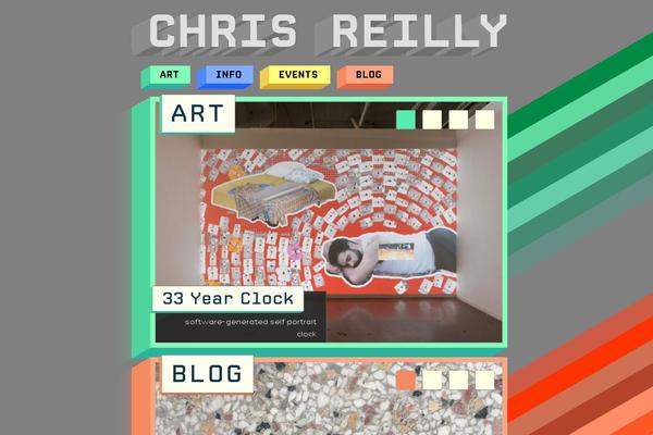 chris-reilly.org site used Chris-custom