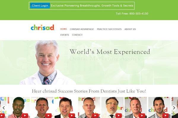 chrisad.com site used Chrisad