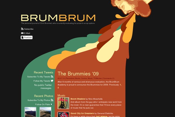 chrisbrummel.com site used Brumbrum