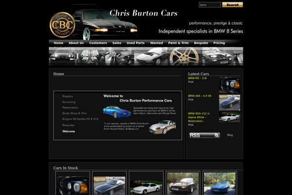 chrisburtoncars.com site used Benz