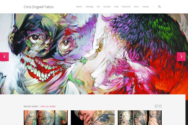Salient theme site design template sample