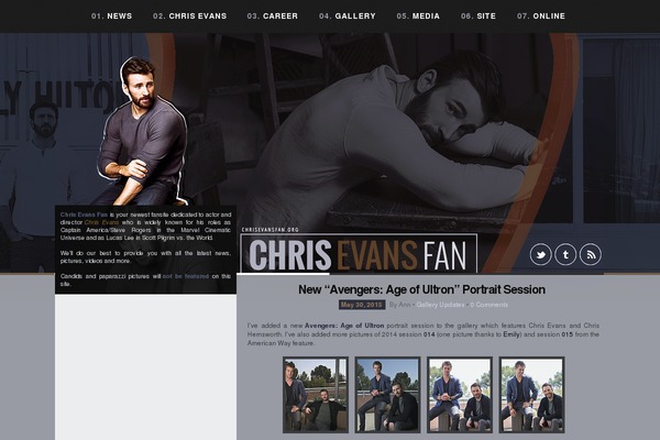 chrisevansfan_nwl9 theme websites examples