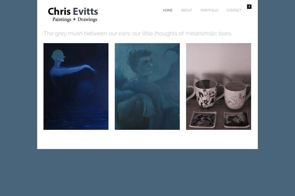 chrisevitts.com site used ArtWorkResponsive