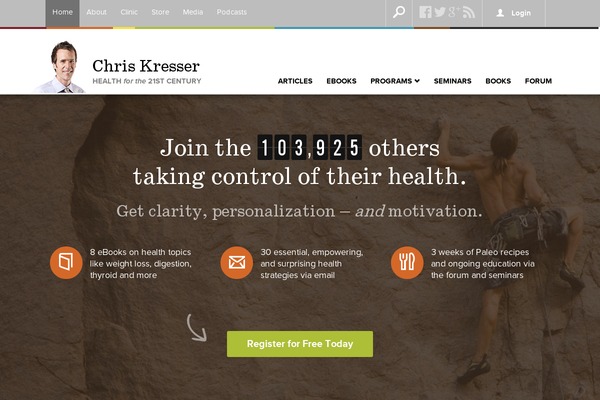 chriskresser.com site used Chriskresser