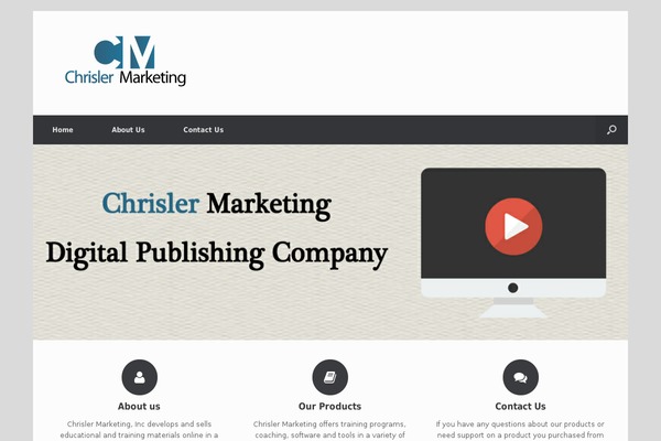 Vantage theme site design template sample