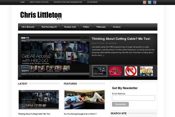 chrislittleton.com site used London Live