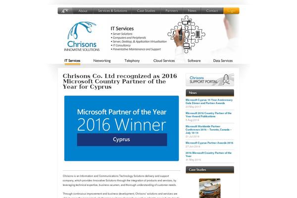 chrisons.com site used Chrisons