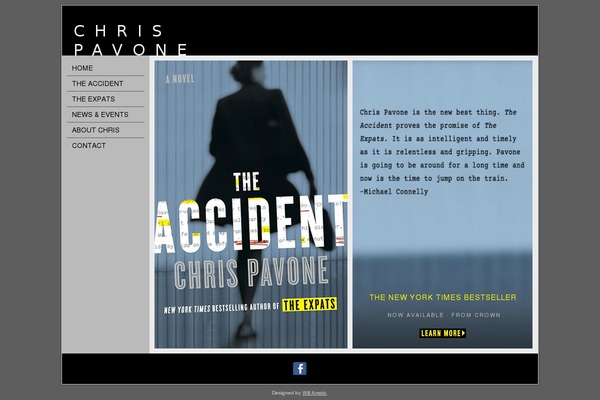 chrispavone.com site used Chrispavone2013