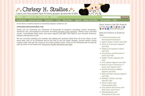 chrissyhstudios.com site used Hmtpro4
