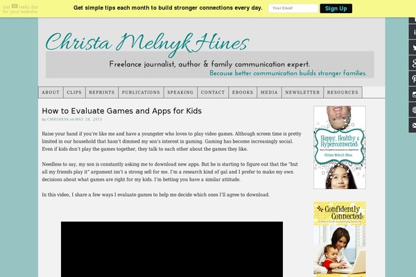 Thesis 1.8.5 theme site design template sample