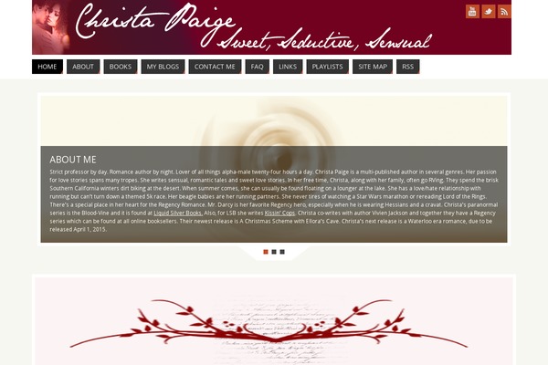 Parabola theme site design template sample