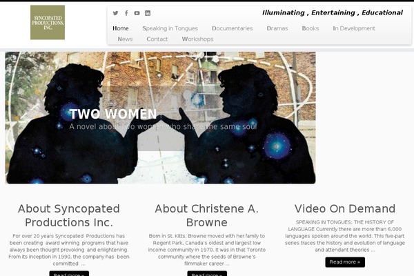 Customizr theme site design template sample