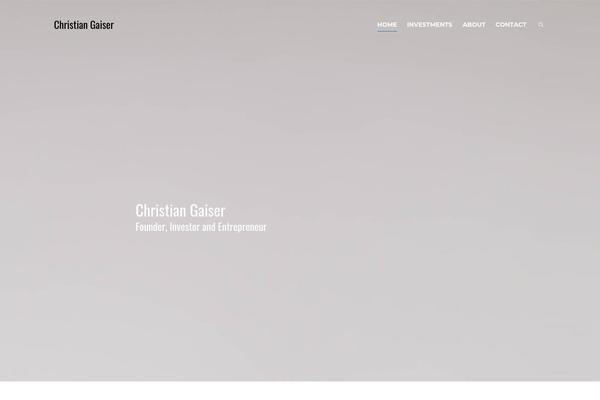 Dante theme site design template sample