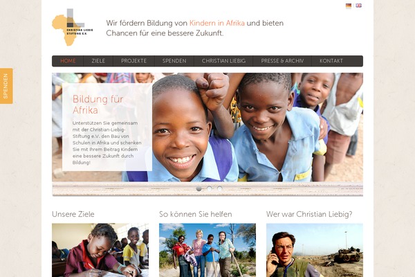christian-liebig-stiftung.de site used Cls