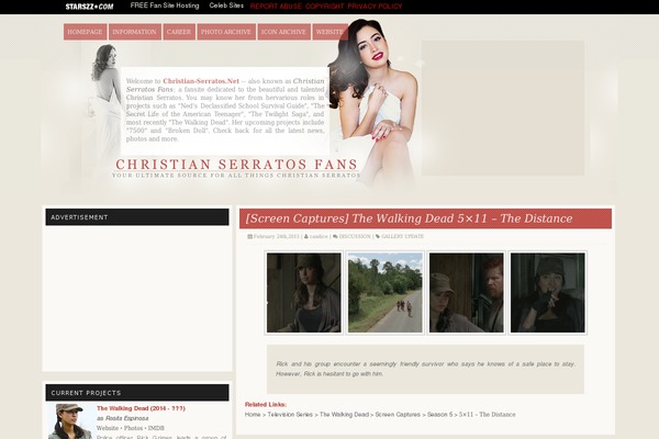 christian-serratos.net site used Premade29