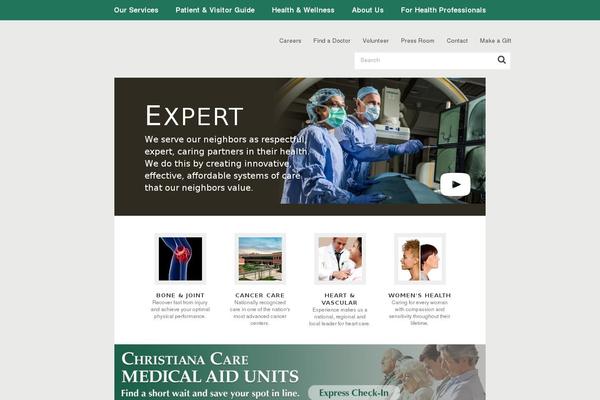 christianacare.com site used Cchs