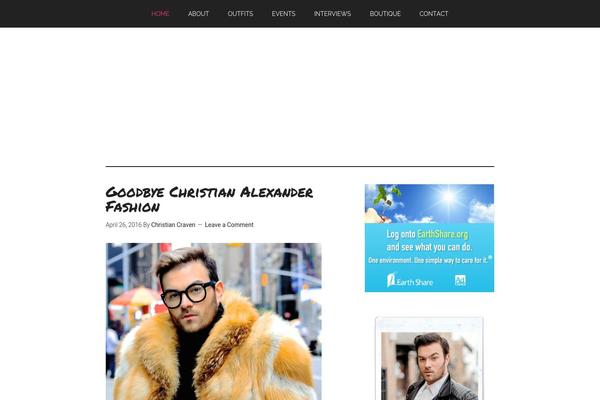 Magazine Pro theme site design template sample