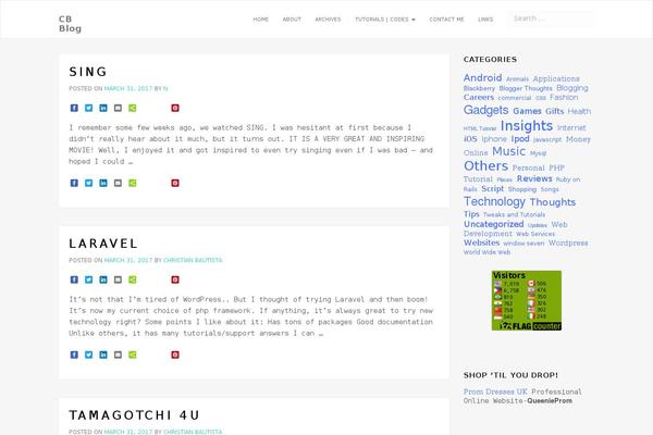 Atout theme site design template sample