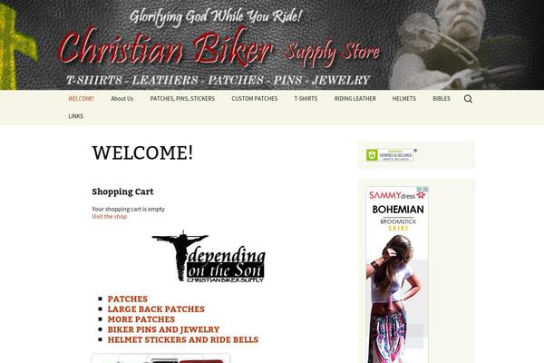 Twenty Thirteen theme site design template sample