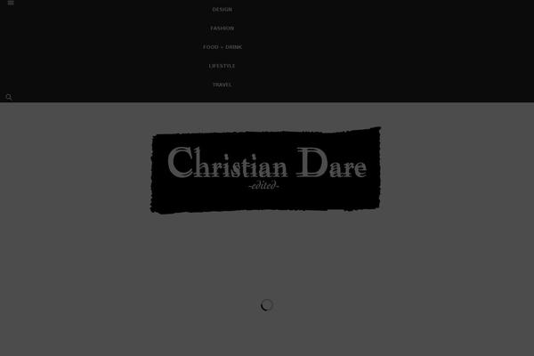 christiandareedited.com site used Christina-wp