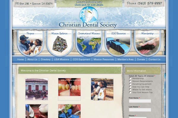christiandental.org site used Cds2016