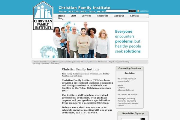 Cfi theme site design template sample
