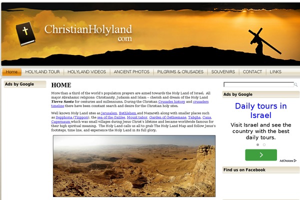 christianholyland.com site used Chlnewthemebright