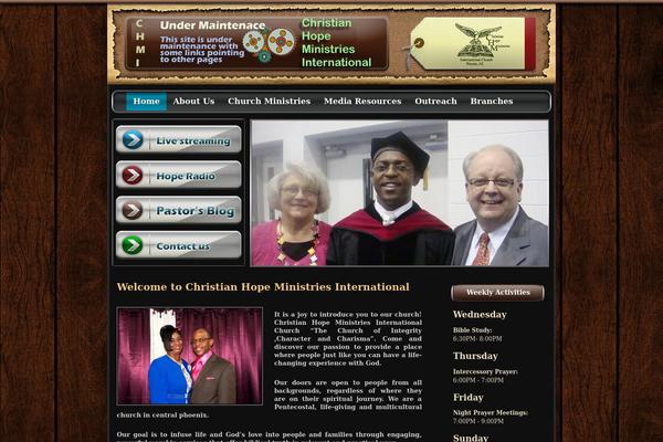 christianhopeministry.us site used Church-wp32