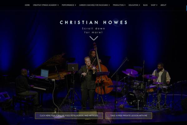 christianhowes.com site used ResponsiveBoat