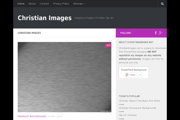 christianimages.net site used Geodesic