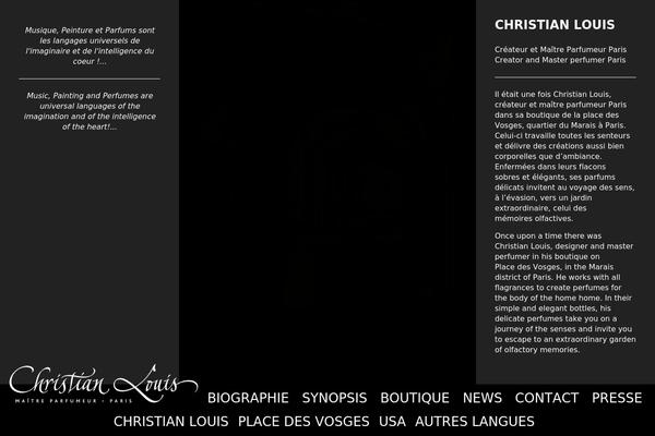 christianlouisparfums.com site used Christianlouis