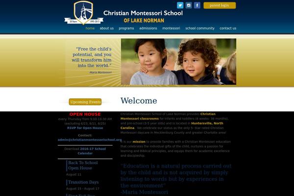 Christian theme site design template sample