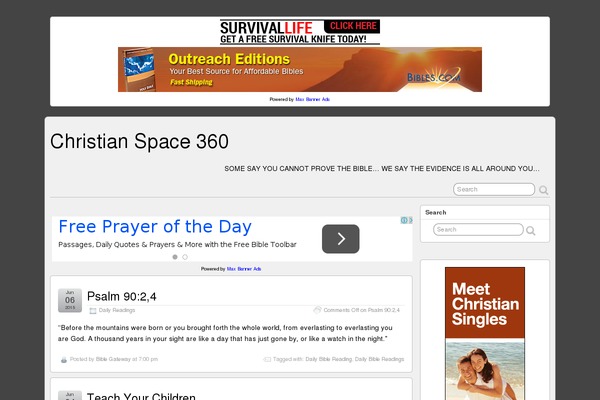 Suffusion theme site design template sample