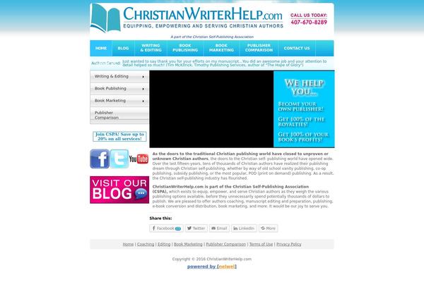christianwriterhelp.com site used Headway-2014