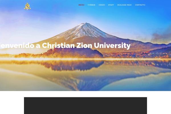 christianzionuniversity.org site used Smarthead