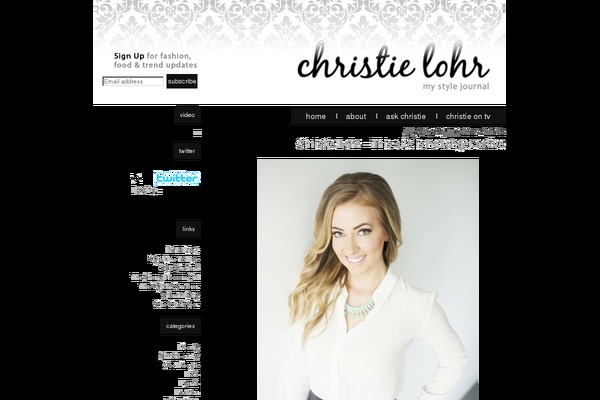 christielohr.com site used Christielohr