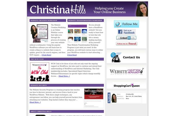 Hestia-pro theme site design template sample
