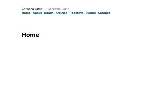 Twenty Nineteen theme site design template sample