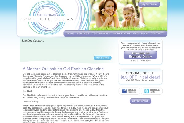 christinascompleteclean.com site used Wg-boot-child